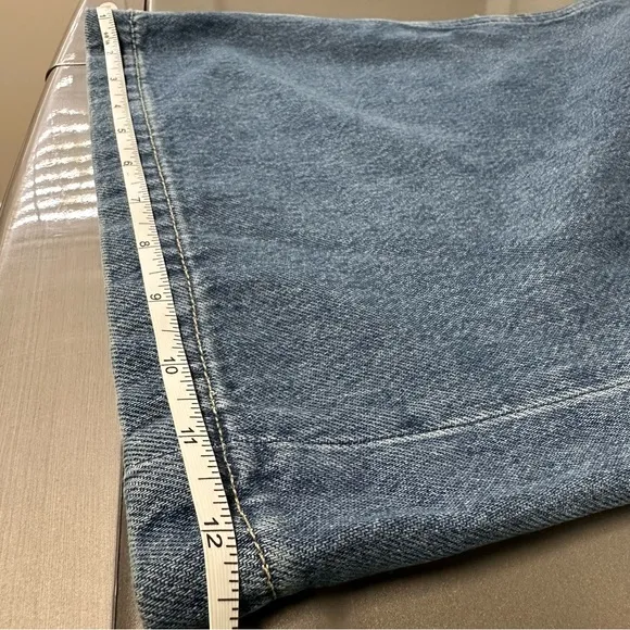 NWT Free People Super Sweeper Wide-Leg High Rise Denim Jeans Women’s Size Small