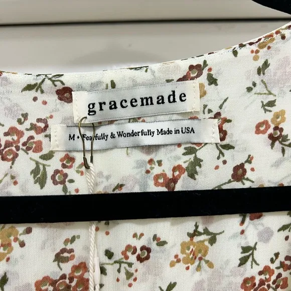 NWT Gracemade Floral Maxi Dress