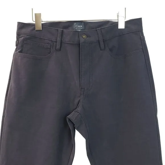 NWT J. Crew 770 5 Pocket Canvas Straight Leg Pants Size 32x34