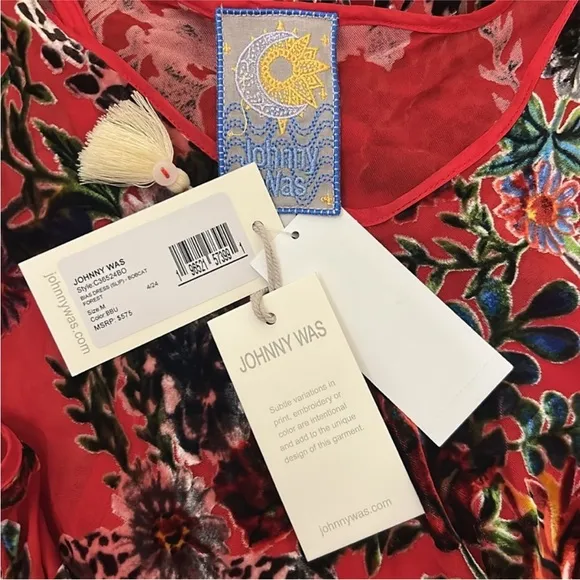 NWT Johnny was BIAS DRESS