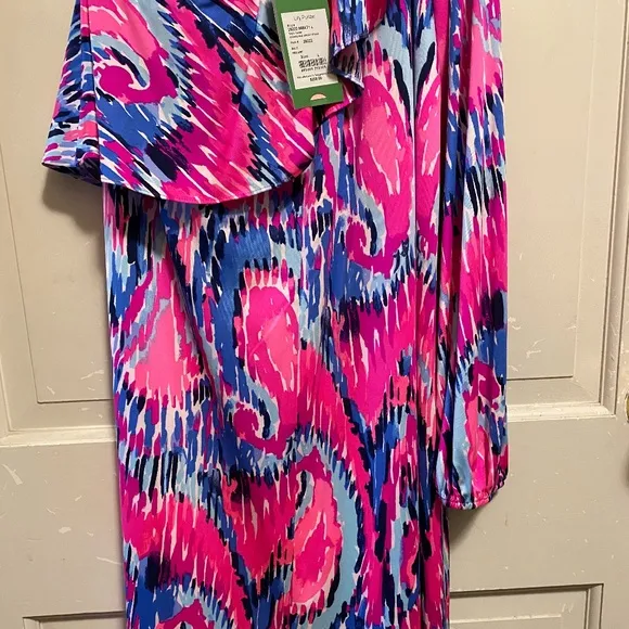 NWT Lilly Pulitzer Amante Silk Jersey Dress