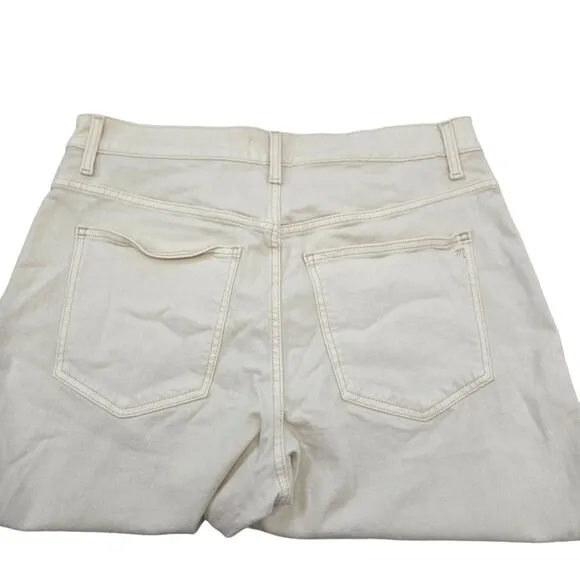 NWT Madewell The Perfect Vintage Wide Leg Patch Pocket Jeans Size 32