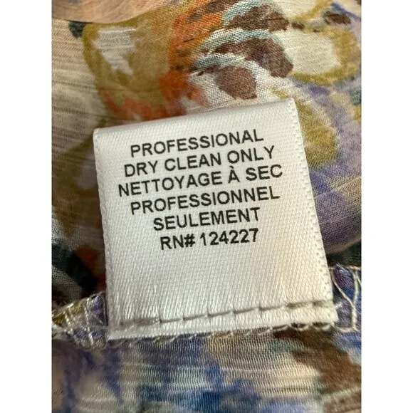 NWT Misa Los Angeles Kayla Dress Floral Chiffon Split-Neck Mini XS