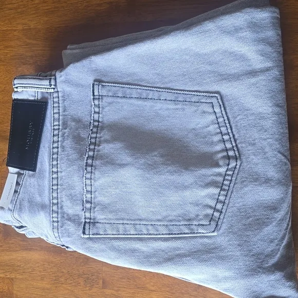 NWT MOUSSY Vintage Panaca Straight Jeans in Light Black