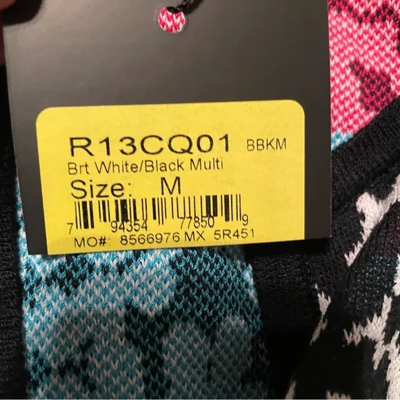 NWT NEW St. John Colorful Knit Shift Dress Sweater Sz M (Oversized) Retail $895