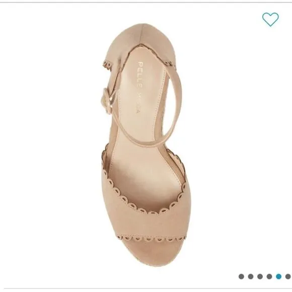 NWT Pelle Moda Platform Espadrille Wedges