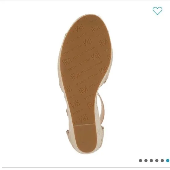 NWT Pelle Moda Platform Espadrille Wedges