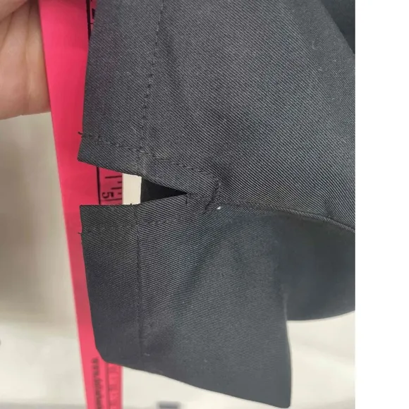NWT Slazenger A91683 Black Flat Front Golf Pants Dress Style Mens 40W 33L