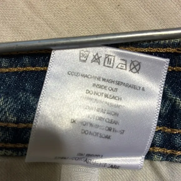 NWT SPELL ROAD TRIP DENIM MAXI SKIRT in Bandana size medium