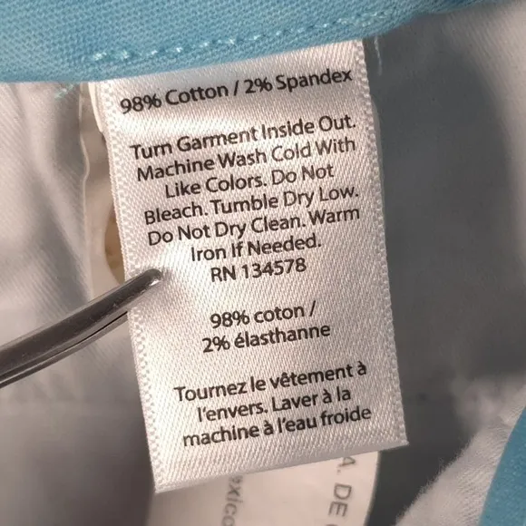 NWT VINEYARD VINES Chino BREAKER PANT FLATS BLUE Style 1P1291-981 Size 28x32