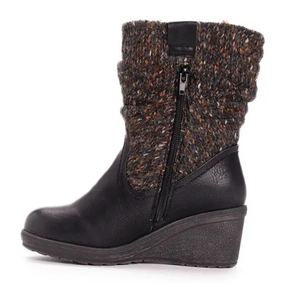 🆕NWT MUK LUKS Women's Palmer Boots - Black