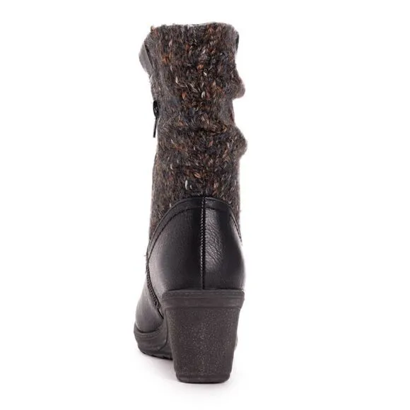 🆕NWT MUK LUKS Women's Palmer Boots - Black