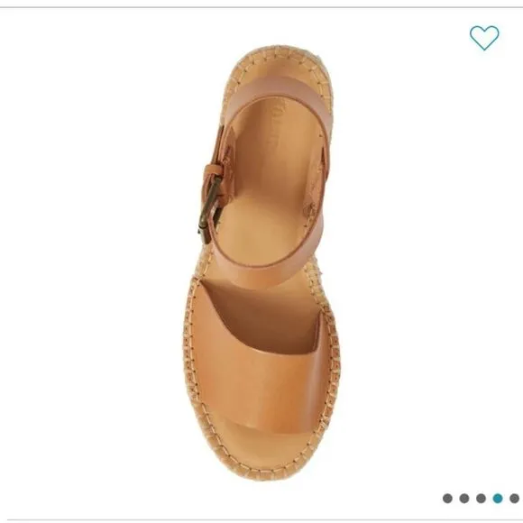 NWT Soludos Platform Espadrille Wedges