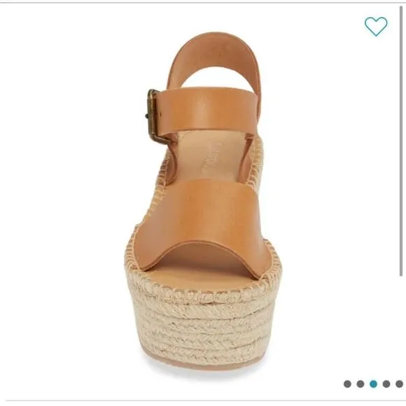 NWT Soludos Platform Espadrille Wedges