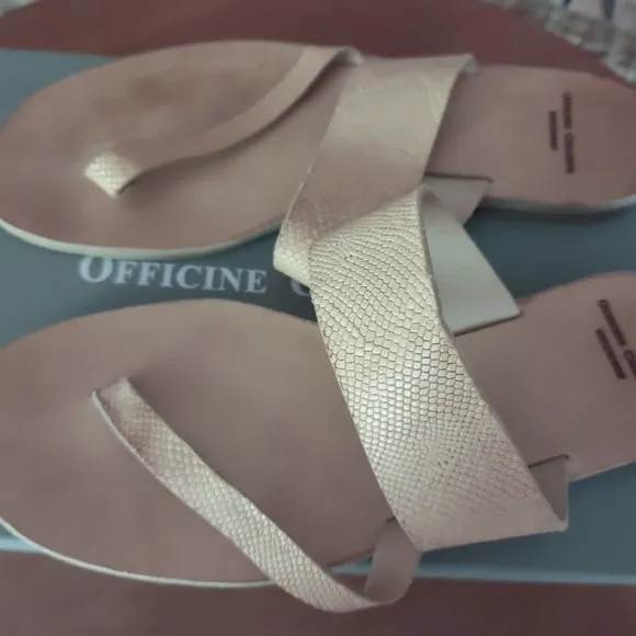 Officine Creative Sandals Flats Natural (Women's US 10.5  / EU 41)