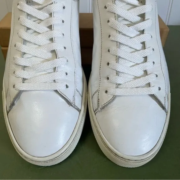 Oliver Cabell LOW ONE Unisex White Leather Sneakers *Italy*