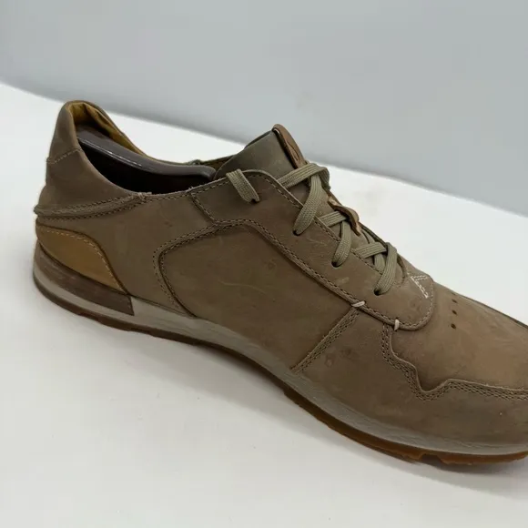 Olukai Huaka'i Li Mens 11 Leather Shoes Sneakers Casual Lace Oxford Boat