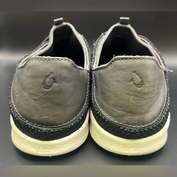 OulKai- Black Shoes, Alapa Li,  Men’s 10.5, Pre-Owned