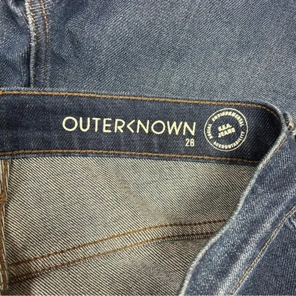 Outerknown Jeans Women’s‎ Size 28 Medium Blue Denim Stand High Rise Skinny