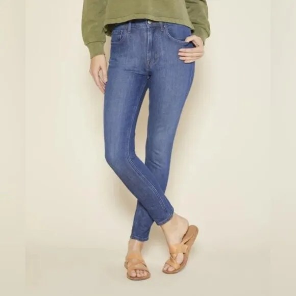 Outerknown Jeans Women’s‎ Size 28 Medium Blue Denim Stand High Rise Skinny