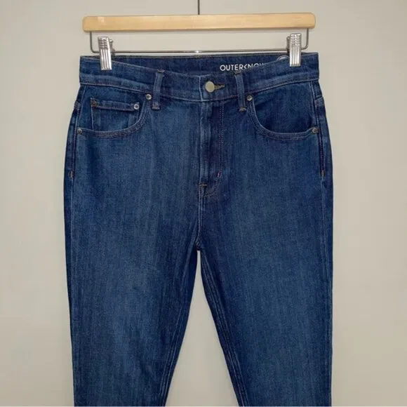Outerknown Jeans Women’s‎ Size 28 Medium Blue Denim Stand High Rise Skinny