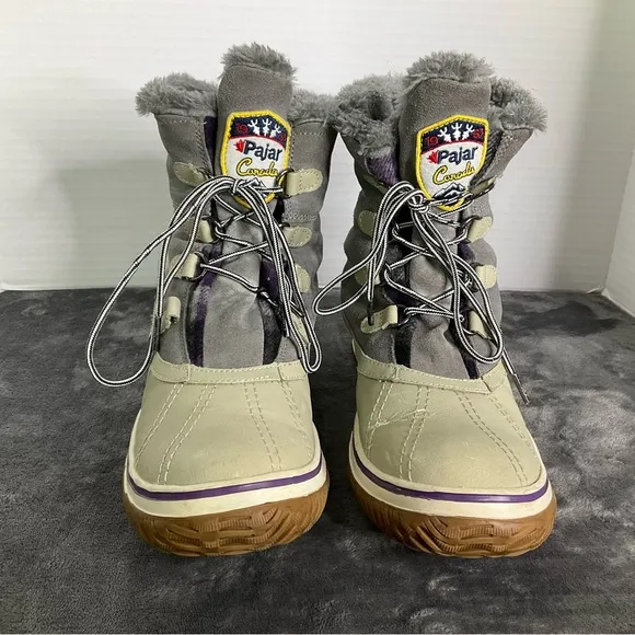 Pajar Canada Iceberg Waterproof Construction Winter Snow Boot Size 11 Women’s.