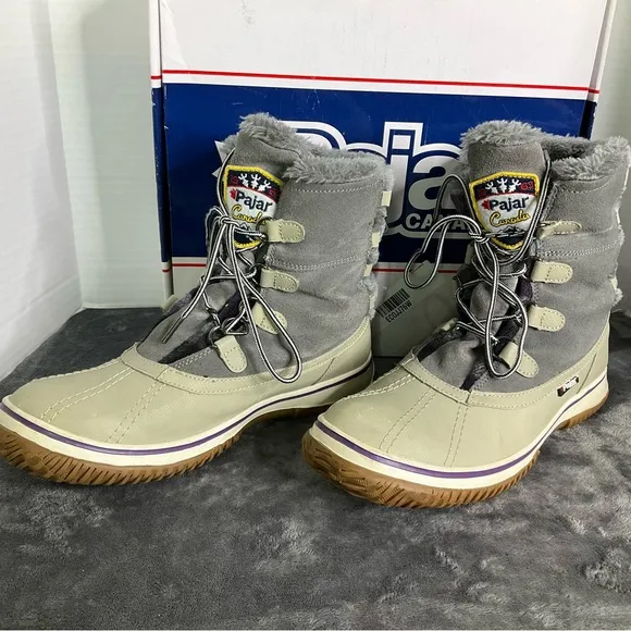 Pajar Canada Iceberg Waterproof Construction Winter Snow Boot Size 11 Women’s.