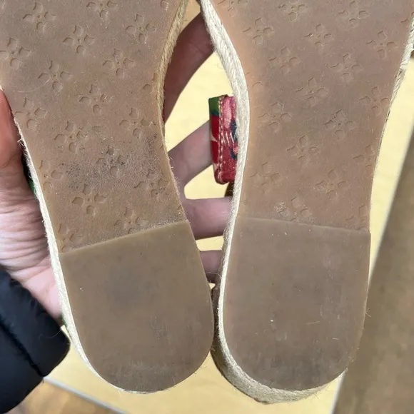 Patricia Nash Rubia Floral Espadrille Sandals In Sz 8