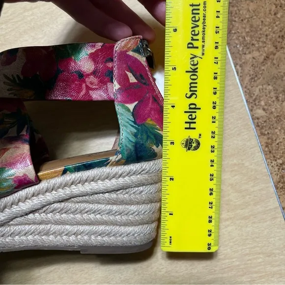 Patricia Nash Rubia Floral Espadrille Sandals In Sz 8