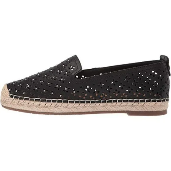 Patricia Nash Elena Black Espadrille Flats Shoes 6