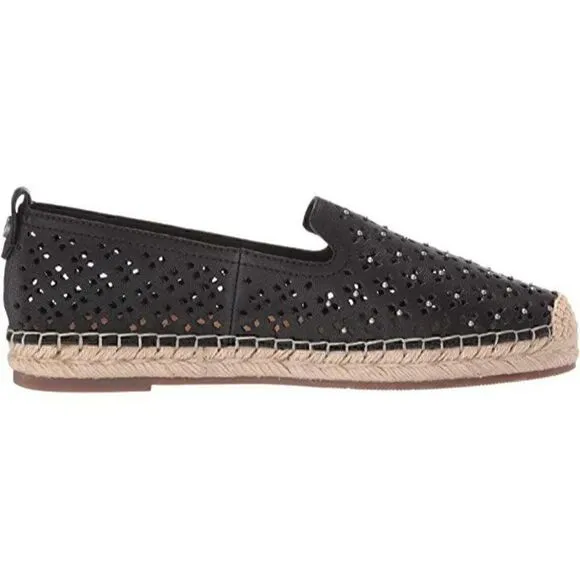 Patricia Nash Elena Black Espadrille Flats Shoes 6