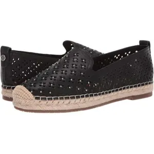 Patricia Nash Elena Black Espadrille Flats Shoes 6