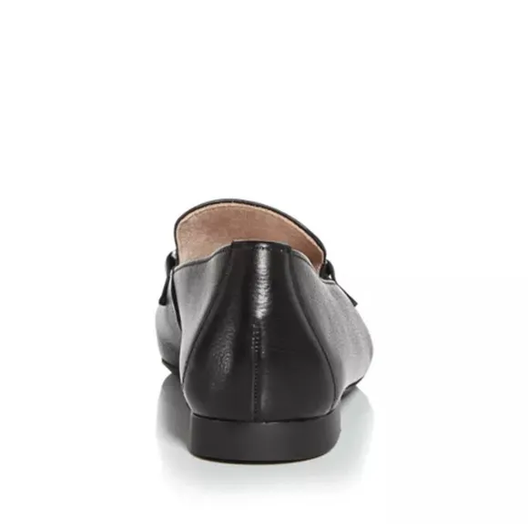 Paul Green Black and Gold Flats with Signature Horsebit