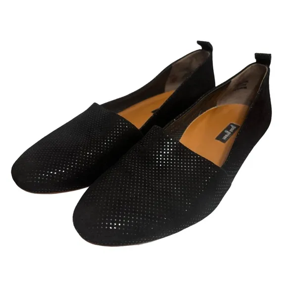 Paul Green Black Leather Flats size 7.5 US Women's