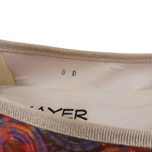Paul Mayer Attitudes Ballet Flats GUC $245 size 8B   S2527