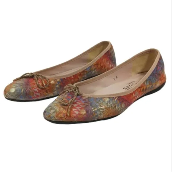 Paul Mayer Attitudes Ballet Flats GUC $245 size 8B   S2527