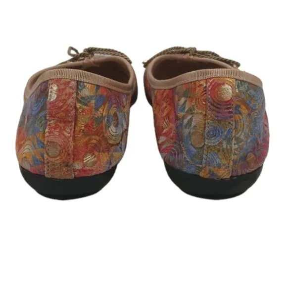 Paul Mayer Attitudes Ballet Flats GUC $245 size 8B   S2527