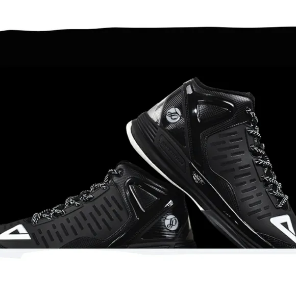 Peak Basketball Shoes Tony Parker II (TP2) E44323A Black size 11