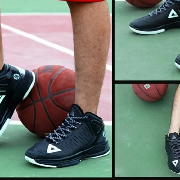 Peak Basketball Shoes Tony Parker II (TP2) E44323A Black size 11
