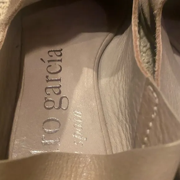 Pedro Garcia soft leather suede pink flats size 40