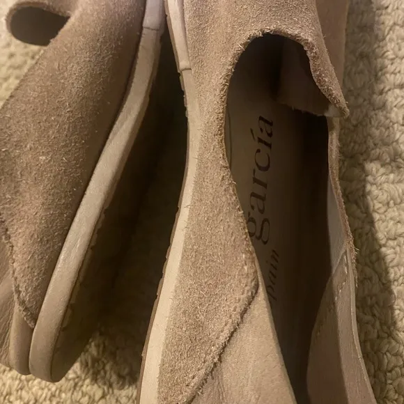 Pedro Garcia soft leather suede pink flats size 40