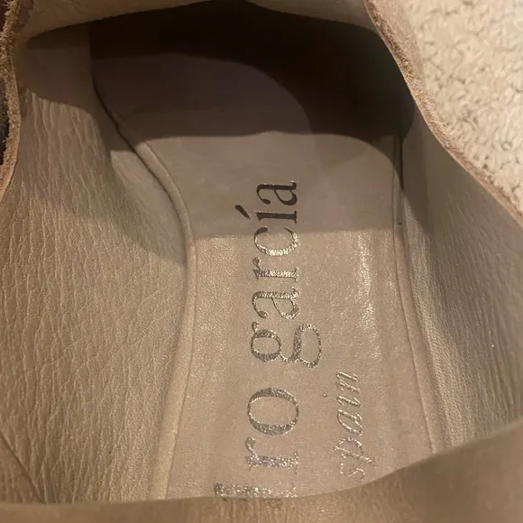 Pedro Garcia soft leather suede pink flats size 40