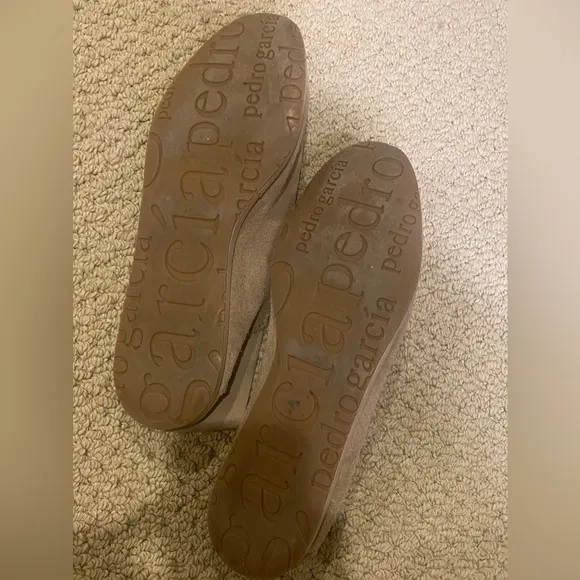 Pedro Garcia soft leather suede pink flats size 40