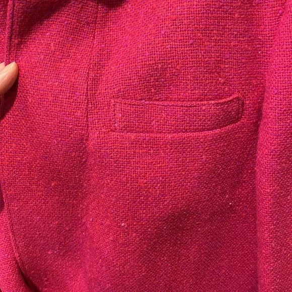 Pendleton Vintage Wool Blazer Pink Size 8 EUC
