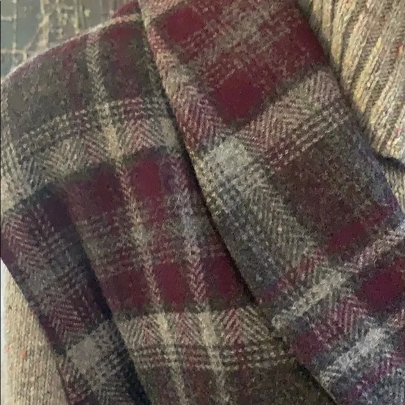 Pendleton Virgin &amp; Lambswool Plaid Belted Vest