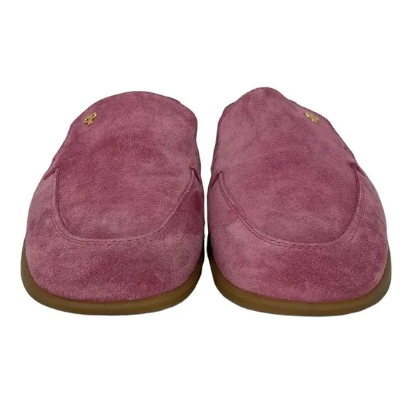 Pertti Palmroth Flats Women's 8 Pink Leather Slide On Loafer Shoe