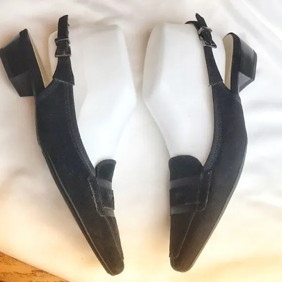 Peter Kaiser slingback suede, leather shoe…
