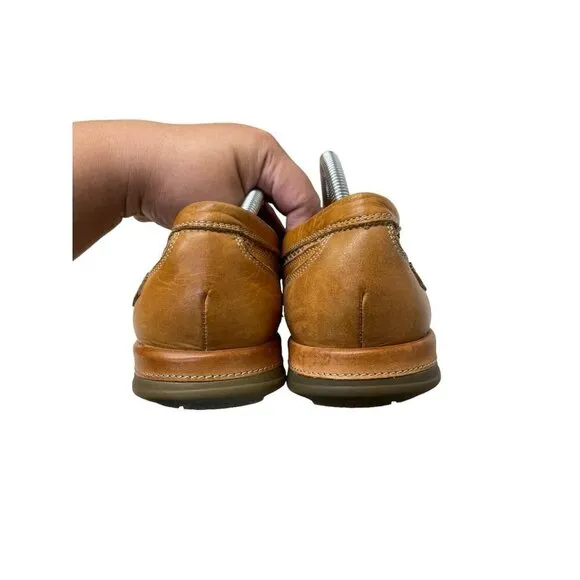 Pikolino Secolino 44 Men Brown Leather Lace up Boat Shoe US Size 11