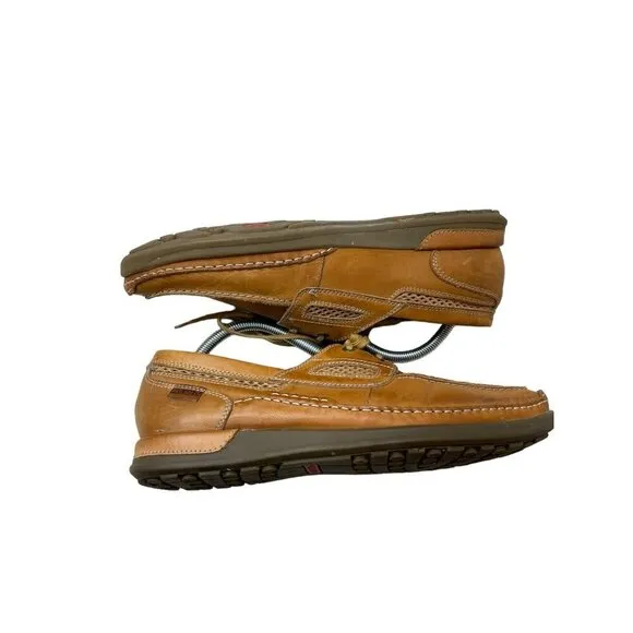 Pikolino Secolino 44 Men Brown Leather Lace up Boat Shoe US Size 11