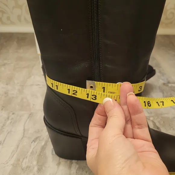 PIKOLINOS Black Heeled Boots Size 40